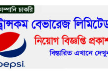 Transcom Beverage Limited Job Circular 2023