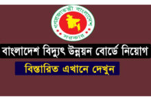 Bangladesh Power Development Board Job Circular 2023