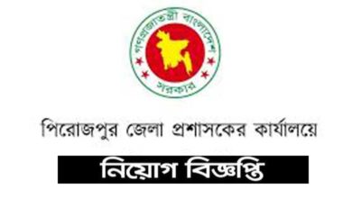 Pirojpur Family Planning Office job Circular 2021