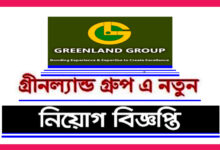Greenland Group of Company Job Circular