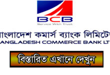 Bangladesh Commerce Bank Job Circular 2022