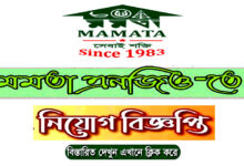 Mamata Bangladesh NGO Job Circular 2022