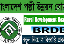 Bangladesh Rural Development Board Job Circular 2023