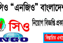 Seheo NGO Job Circular 2022