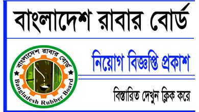 Bangladesh Rubber Board Job Circular 2022