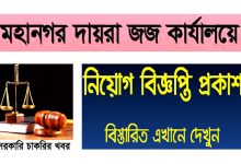 Metropolitan Session Judge Court Job Circular 2023